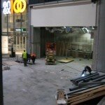 work begins work begins