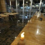 candle on bar top candle on bar top