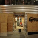 looking through the front doors looking through the front doors