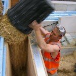 loose straw used some of the tighter wall spaces loose straw used some of the tighter wall spaces